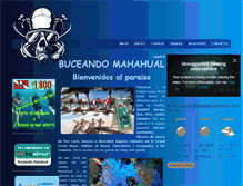 Tablet Screenshot of buceandomahahual.com